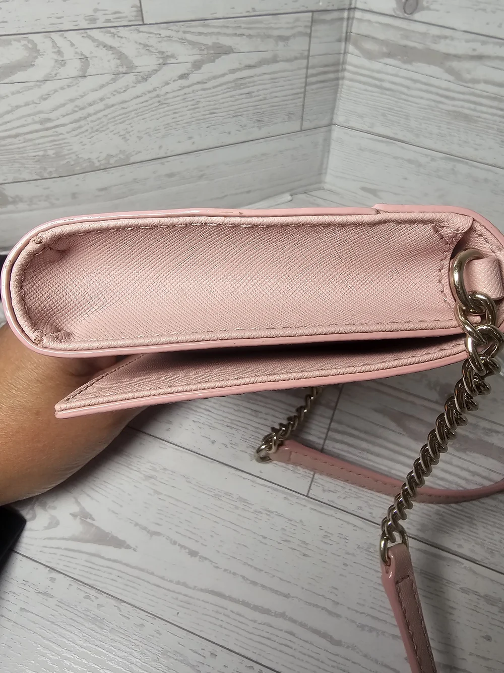kate spade New York Pink Perforated Crossbody Bag